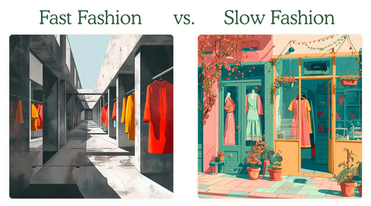 fast fashion vs slow fashion featured image