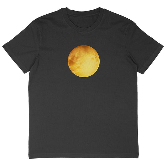 Golden Moon sustainable mens oversized graphic Tshirt