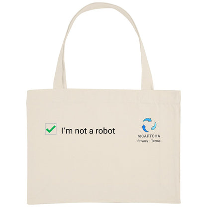 Im not a Robot eco-friendly shopping bag