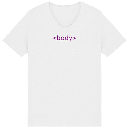 body tag sustainable men's slub graphic tshirt